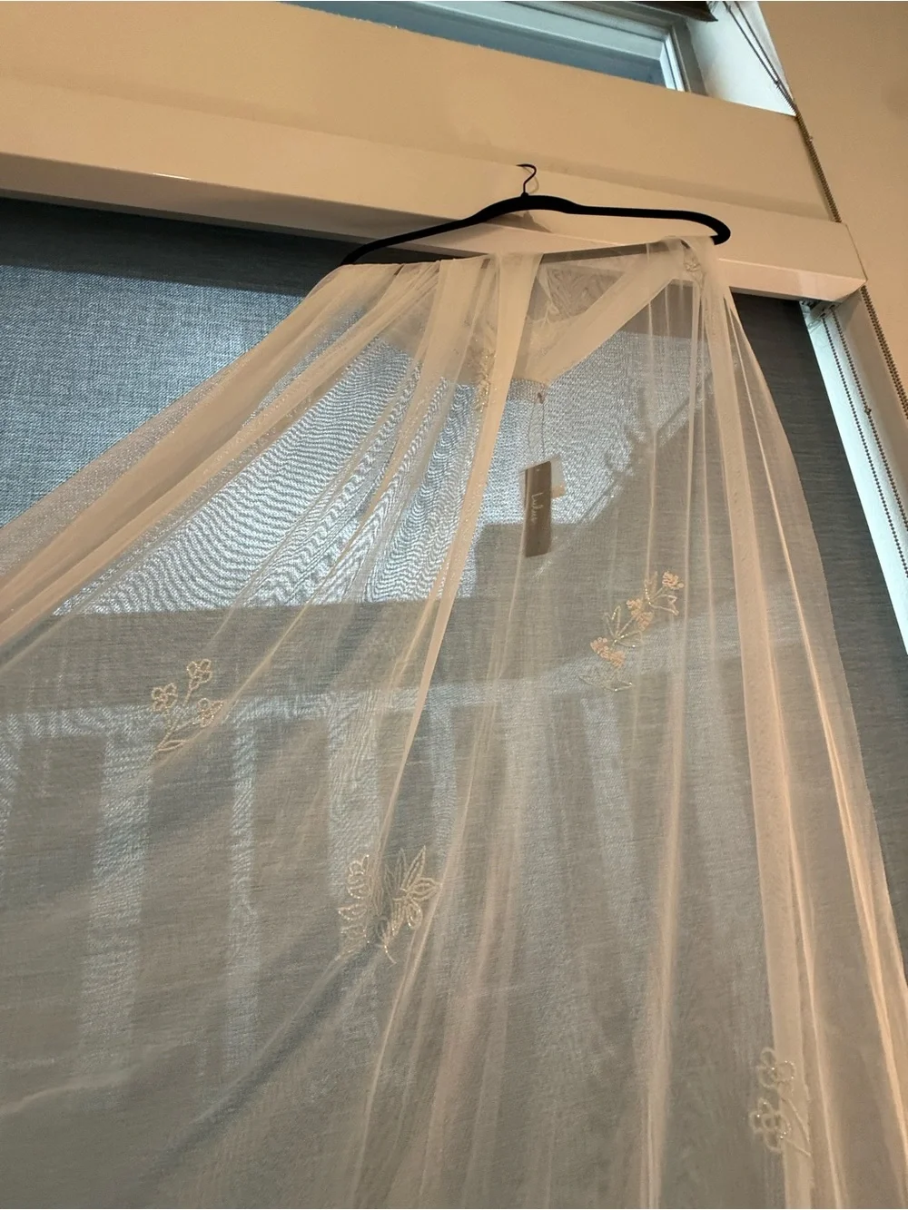 Lulus White Sheer Sequin Veil